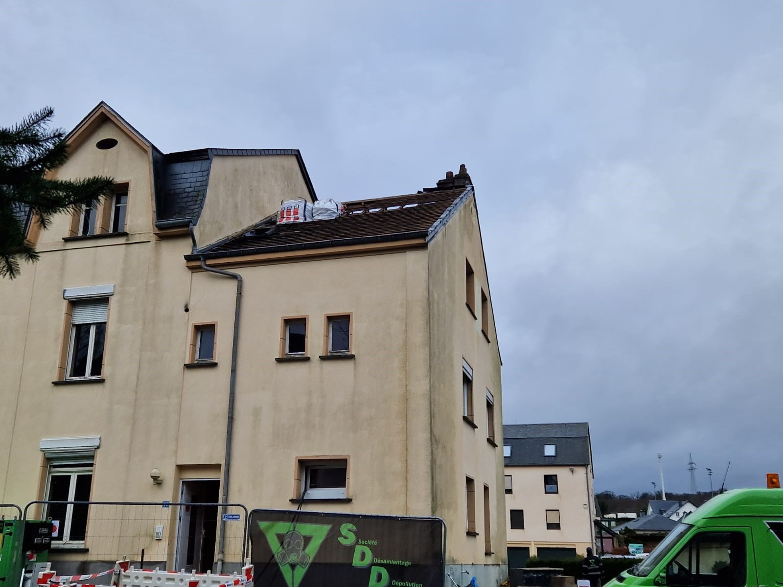 Chantier Steinfort Désamiantage 2